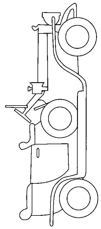 Plansa de colorat cu Masini 35 29